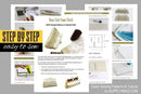 Diane Bridal Clutch Sewing Patterns & Tutorial | SUPPLY4BAG