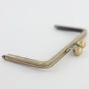 8 1/4 x 4 inch - Kisslock Antique Brass Metal Purse Frame | SUPPLY4BAG