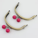 4 x 2 1/4 inch Antique Brass Arched Shape Purse Frame | SUPPLY4BAG