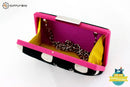 Fabric Wrapped Metal Frame Clamshell Minaudière Making Tutorial | SUPPLY4BAG