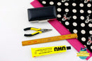 Fabric Wrapped Metal Frame Clamshell Minaudière Making Tutorial | SUPPLY4BAG