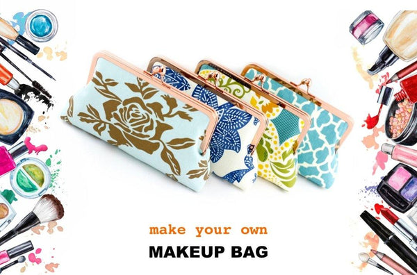Make Your Own Makeup Bag Tutorial & Pattern | SUPPLY4BAG