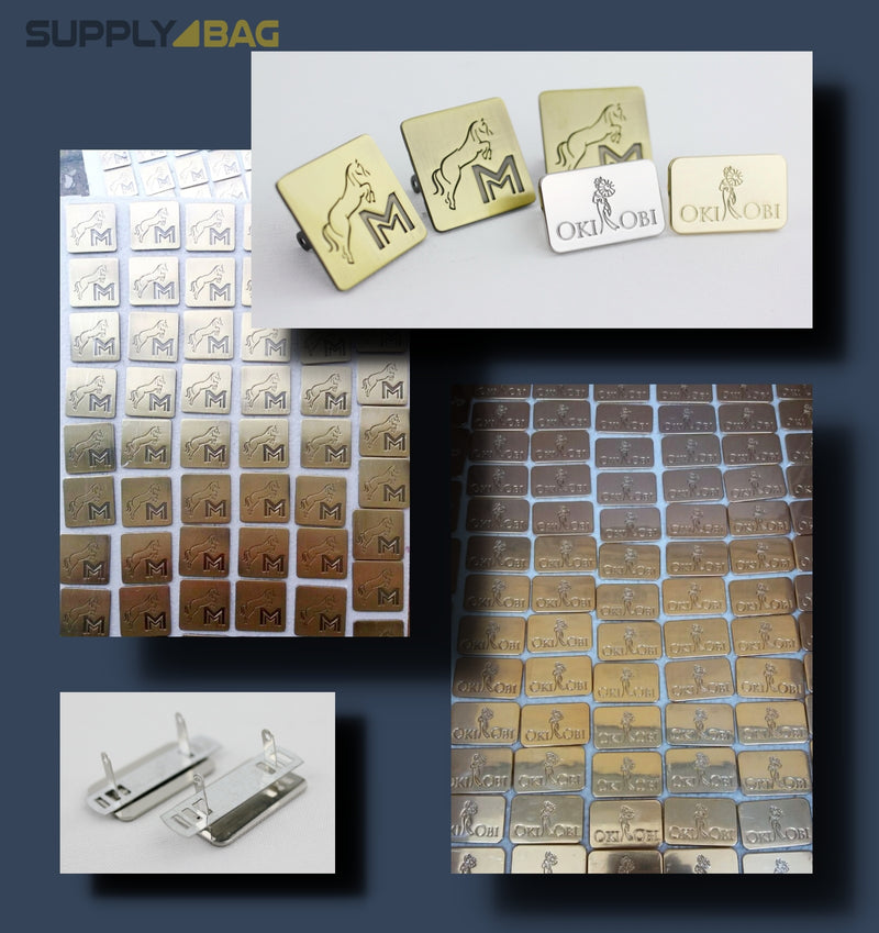 Working Process of the Custom Metal Labels | SUPPLY4BAG