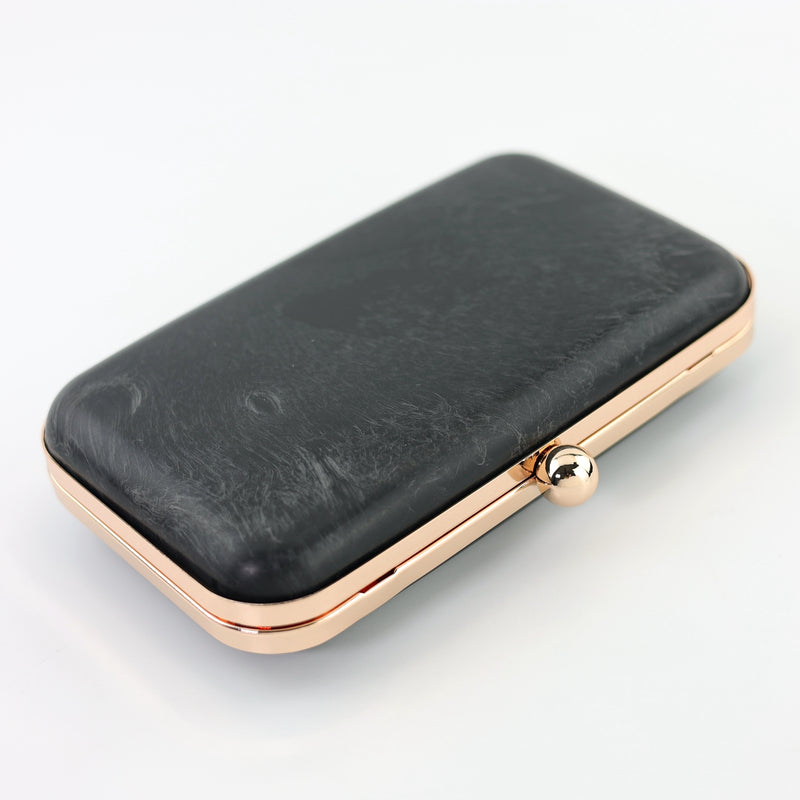 8 inch Gold Minaudiere Clamshell Clutch Frame Wholesale | SUPPLY4BAG