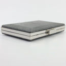 8 inch Silver Minaudiere Clamshell Clutch Frame Wholesale | SUPPLY4BAG