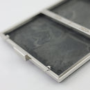 8 inch Silver Minaudiere Clamshell Clutch Frame Wholesale | SUPPLY4BAG