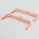 8 x 3 inch Rose Gold Metal Purse Frame WHOLESALE | SUPPLY4BAG