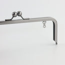 8 x 3 inch Gunmetal Metal Purse Frame WHOLESALE | SUPPLY4BAG