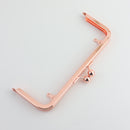 8 x 3 inch Rose Gold Metal Purse Frame WHOLESALE | SUPPLY4BAG