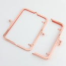 8 x 3 inch Rose Gold Metal Purse Frame WHOLESALE | SUPPLY4BAG