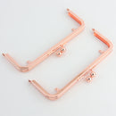 8 x 3 inch Rose Gold Metal Purse Frame WHOLESALE | SUPPLY4BAG