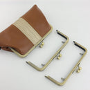 8 x 3 inch Antique Brass Metal Purse Frame WHOLESALE