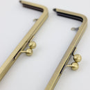 8 x 3 inch Antique Brass Metal Purse Frame WHOLESALE | SUPPLY4BAG