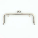 8 x 3 inch Silver Kisslock Metal Purse Frame WHOLESALE | SUPPLY4BAG