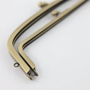8.5 inch Double Kisslock Antique Brass Metal Purse Frame | SUPPLY4BAG
