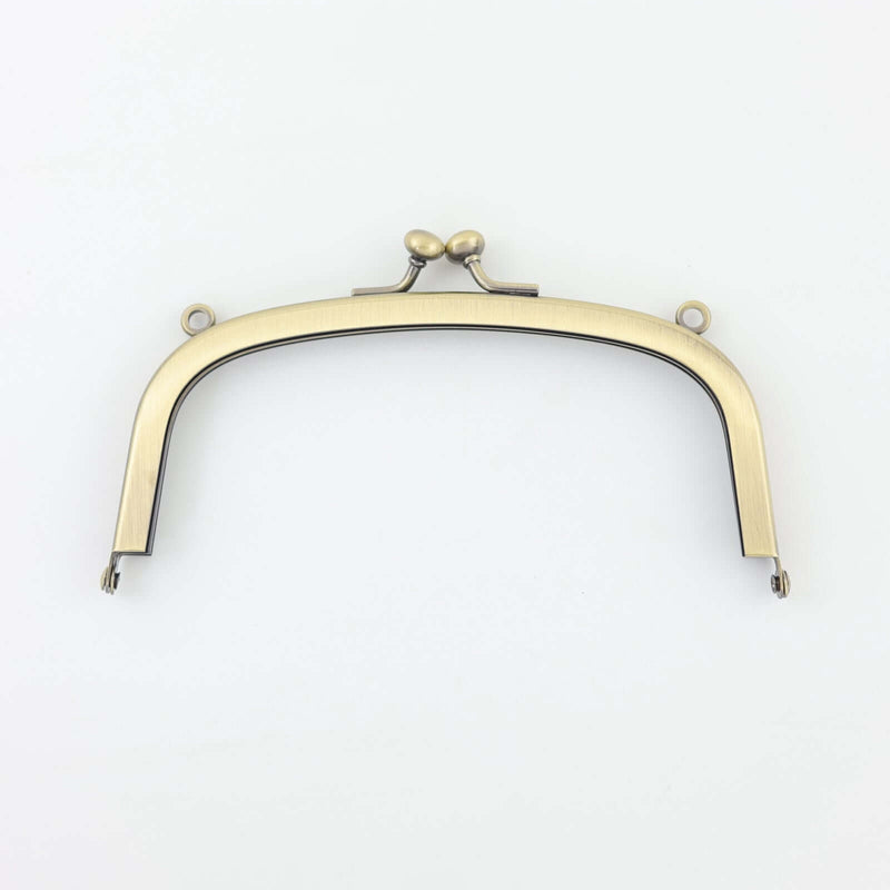 5.5 inch Antique Brass Arch Shape Metal Purse Frame | SUPPLY4BAG