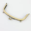 5.5 inch Antique Brass Arch Shape Metal Purse Frame | SUPPLY4BAG