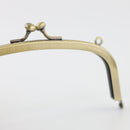 5.5 inch Antique Brass Arch Shape Metal Purse Frame | SUPPLY4BAG