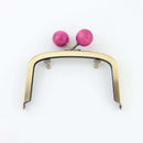 5 x 3 inch - Kisslock Antique Brass Metal Purse Frame | SUPPLY4BAG