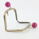 5 x 3 inch - Kisslock Antique Brass Metal Purse Frame | SUPPLY4BAG