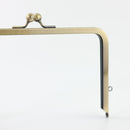 7 1/2 x 4 3/4 inch Kisslock Antique Brass Metal Purse Frame WHOLESALE