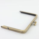 7 1/2 x 4 3/4 inch Kisslock Antique Brass Metal Purse Frame WHOLESALE
