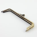 7 1/4 x 2 inch - Bow Knot Kisslock Antique Brass Metal Purse Frame