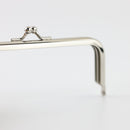 5 x 2 inch Kisslock Silver Metal Purse Frame WHOLESALE | SUPPLY4BAG