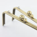 10 x 4 inch Antique Brass Clutch Frame with Chain Loops | SUPPLY4BAG