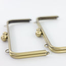 10 x 4 inch Antique Brass Clutch Frame with Chain Loops | SUPPLY4BAG