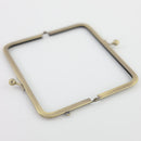 6 x 3 inch Kisslock Antique Brass Metal Purse Frame | SUPPLY4BAG
