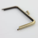 6 x 3 inch Kisslock Antique Brass Metal Purse Frame | SUPPLY4BAG