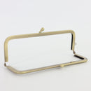 6 7/8 x 2 1/2 inch Teardrop Closure Antique Brass Metal Purse Frame