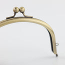 5 x 3 inch Antique Brass Arched Shape Purse Frame | SUPPLY4BAG