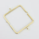 4 1/2 x 2 1/2 inch - Gold Metal Purse Frame | SUPPLY4BAG
