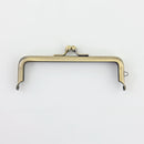 4 5/8 x 1 1/2 inch - Antique Brass Metal Purse Frame | SUPPLY4BAG