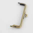 4 5/8 x 1 1/2 inch - Antique Brass Metal Purse Frame | SUPPLY4BAG