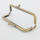 4 5/8 x 1 1/2 inch - Antique Brass Metal Purse Frame | SUPPLY4BAG