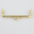 5 x 2 inch - Ball Clasp Gold Metal Purse Frame | SUPPLY4BAG