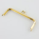 5 x 2 inch - Ball Clasp Gold Metal Purse Frame | SUPPLY4BAG