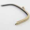 12 3/4 x 4 1/2 inch - Antique Brass Arch Shape Metal Purse Frame