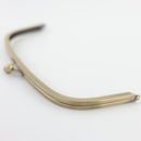 12 3/4 x 4 1/2 inch - Antique Brass Arch Shape Metal Purse Frame