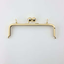 8 inch Shiny Gold Metal Purse Frame WHOLESALE | SUPPLY4BAG
