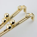 8 inch Shiny Gold Metal Purse Frame WHOLESALE | SUPPLY4BAG