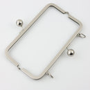 8 inch Brushed Silver Metal Purse Frame WHOLESALE | SUPPLY4BAG