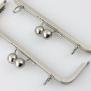 8 inch Brushed Silver Metal Purse Frame WHOLESALE | SUPPLY4BAG