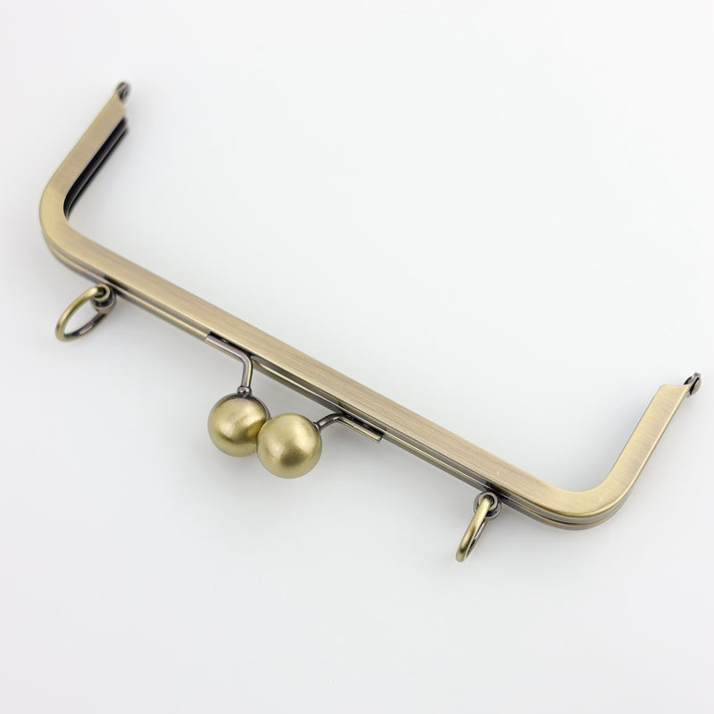 8 inch Kisslock Antique Brass Metal Purse Frame WHOLESALE | SUPPLY4BAG