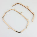 9.5 inch Kisslock Gold Metal Purse Frame WHOLESALE | SUPPLY4BAG