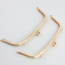9.5 inch Kisslock Gold Metal Purse Frame WHOLESALE | SUPPLY4BAG