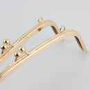 9.5 inch Kisslock Gold Metal Purse Frame WHOLESALE | SUPPLY4BAG